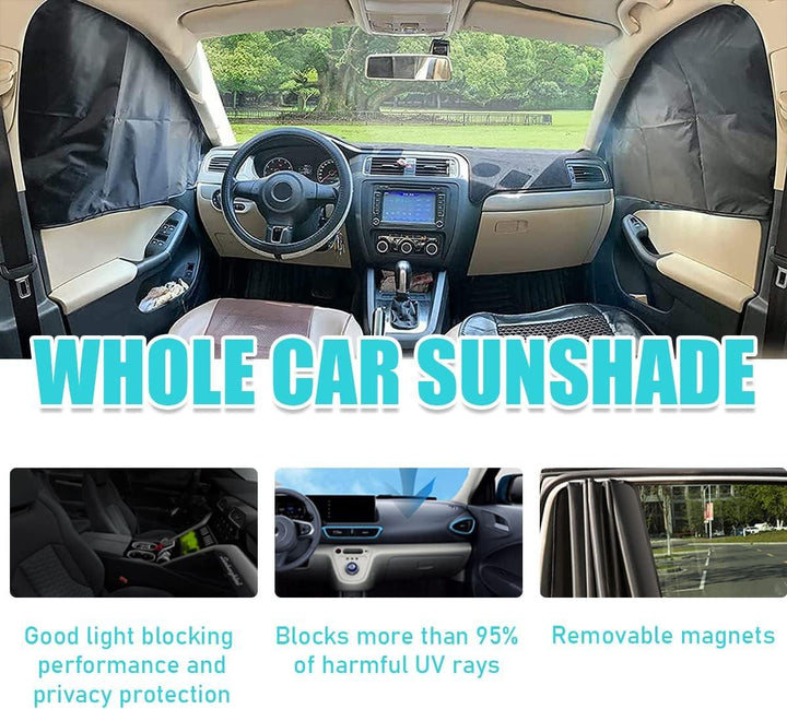 Car Sunshade Magnetic Car Curtain 2/Pcs - Auto Parts England Auto Parts www.cars4part.com United Kingdom SD04140724177681-4 25.00