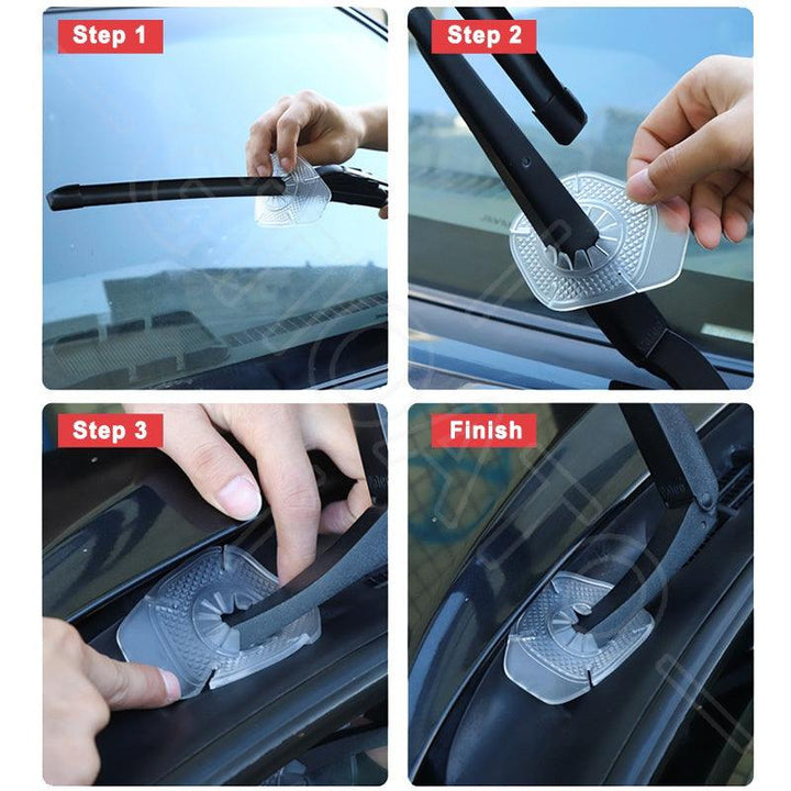 Car Wiper Hole Protective Cover 2Sets - Auto Parts England Auto Parts www.cars4part.com United Kingdom SD05120714179936-5 16.00