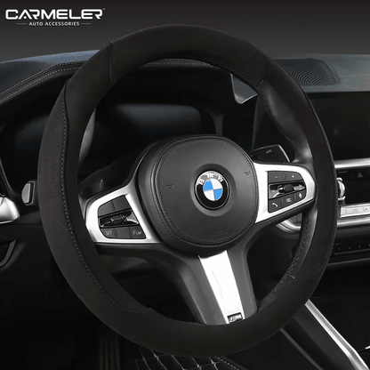 Carbon Fiber Car Steering Wheel Cover 15 inch Breathable Anti Slip Leather carbon-fiber-car-steering-wheel-cover-15-inch-breathable-anti-slip-leather-auto-parts-12