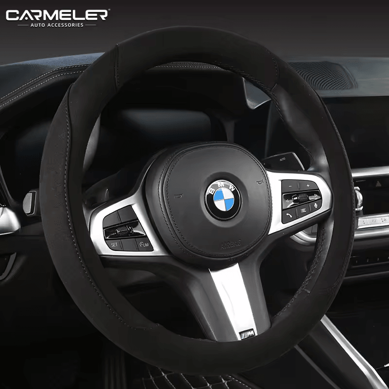 Carbon Fiber Car Steering Wheel Cover 15 inch Breathable Anti Slip Leather carbon-fiber-car-steering-wheel-cover-15-inch-breathable-anti-slip-leather-auto-parts-12