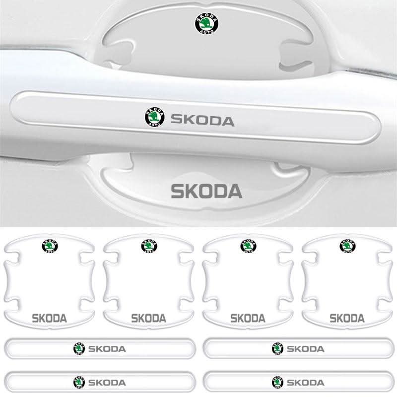 Door Bowl Sticker 8 Pieces Skoda Door Bowl Handle 8 Pcs door-bowl-sticker-8-pieces-auto-parts-73