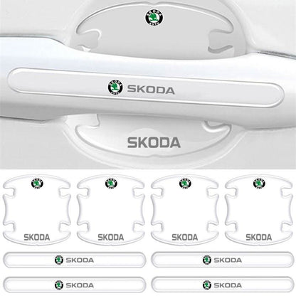 Door Bowl Sticker 8 Pieces Skoda Door Bowl Handle 8 Pcs door-bowl-sticker-8-pieces-auto-parts-73