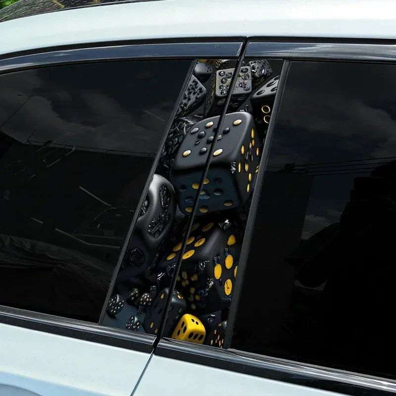 2pcs Funny Dice Car Stickers Auto B Pillar download-2024-10-30T171252.747