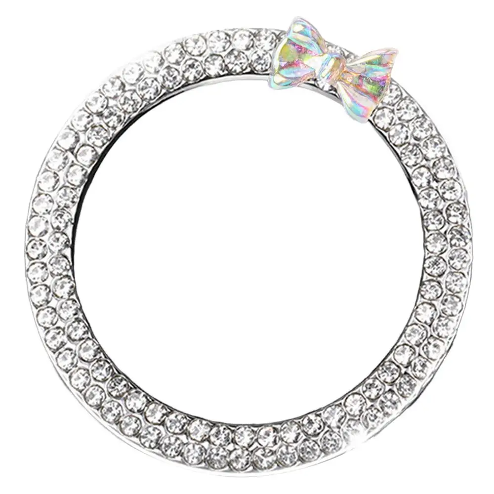 Car Ignition Ring Rhinestone Design Start Engine Ring White 2 Round Drill download_-_2024-11-03T222304.223