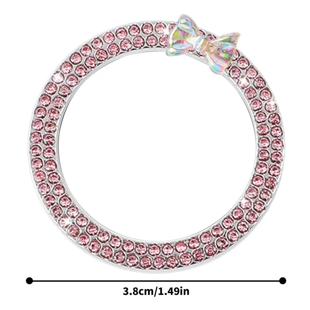 Car Ignition Ring Rhinestone Design Start Engine Ring Pink 2 Round Drill download_-_2024-11-03T222305.778