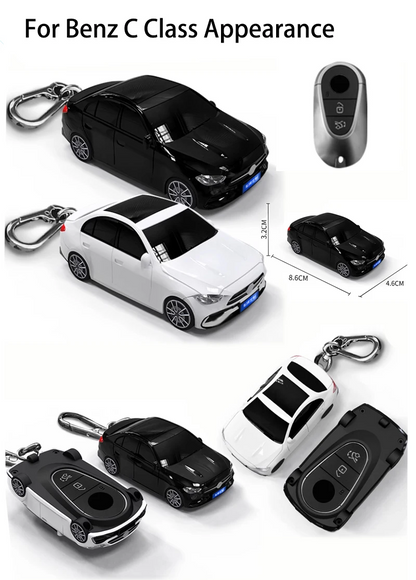 Mercedes Benz A C E S Class W204 W205 W212 W213 W176 GLC CLA AMG W177 Car Key Case Cover download_28