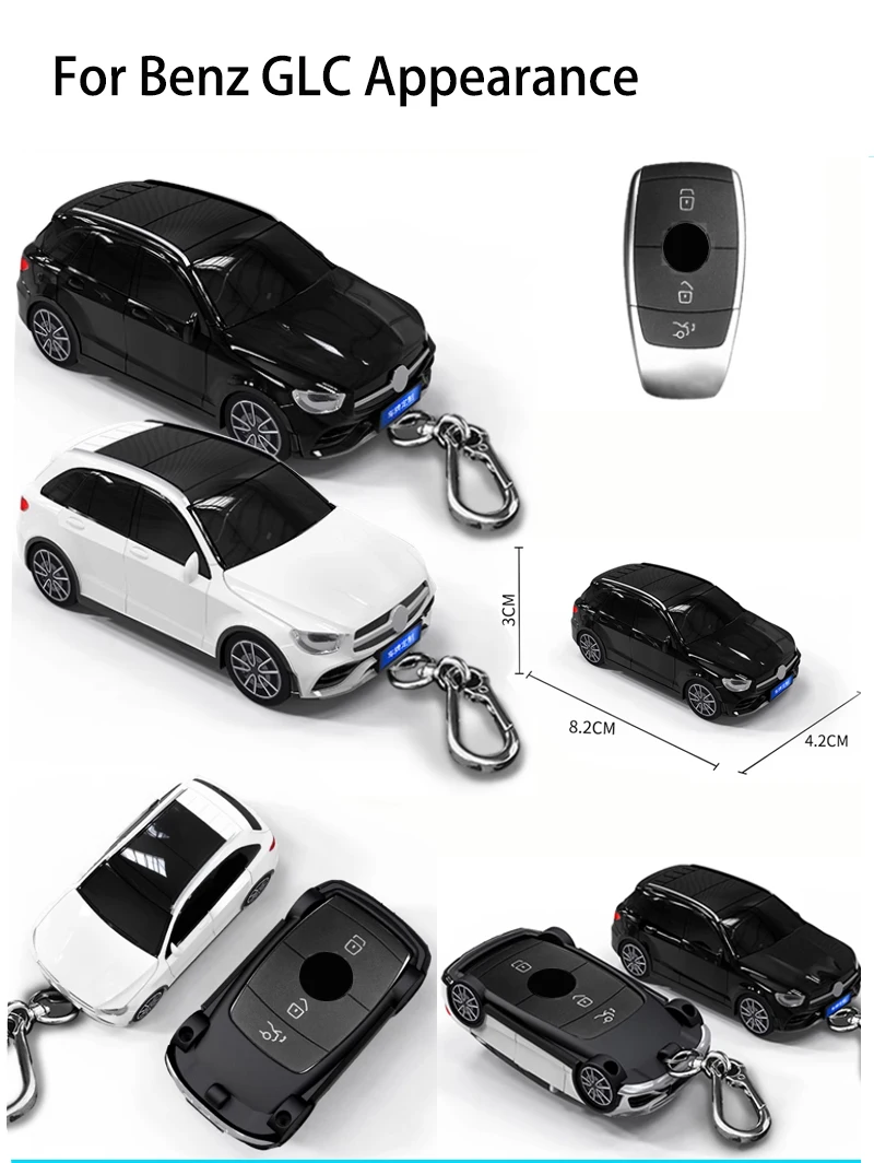 Mercedes Benz A C E S Class W204 W205 W212 W213 W176 GLC CLA AMG W177 Car Key Case Cover download_30