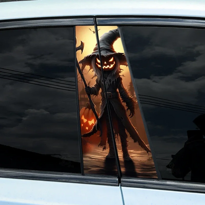 2Pcs Pumpkins Ghosts Car Stickers, Auto B Pillar WS-008 WS-010 download_61