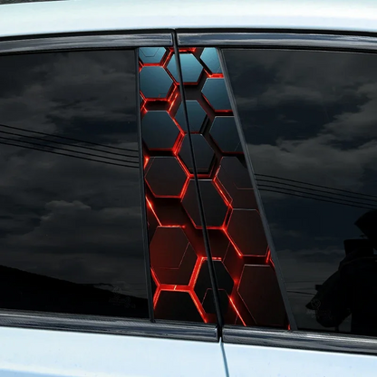 2pcs Car Stickers, Auto B Pillar, Waterproof Decoration download_68