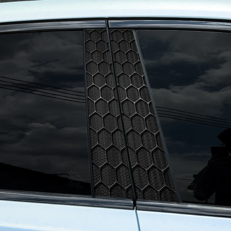 2pcs Car Stickers, Auto B Pillar, Waterproof Decoration