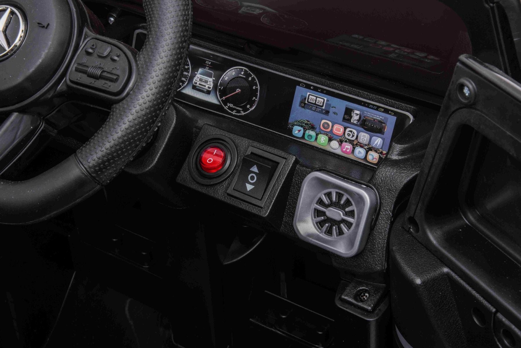 Electric ride-on car Mercedes G with high doors