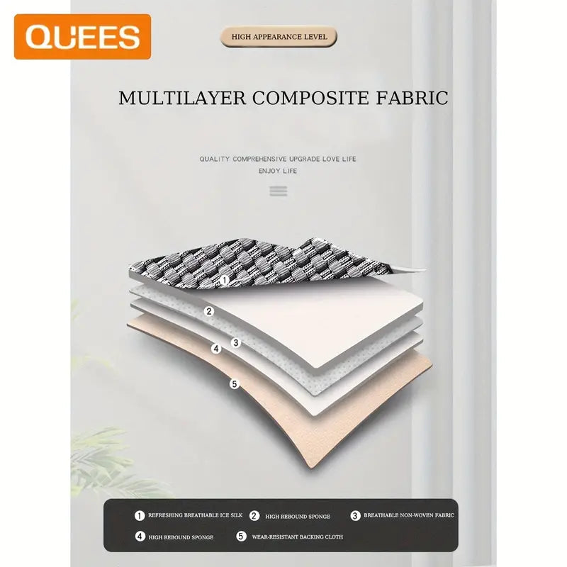 Universal Ice Silk Leather Car Seat Covers Cushion Full Set