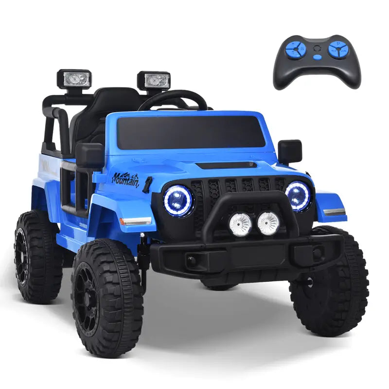 12V Kids Ride on Truck Battery Powered Toy Car w/Parent Remote Control, Electric Car