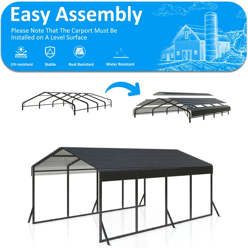 Steel Roof and Reinforced All-Metal Frame f275634e-369b-4e10-bedd-16f9b4789052_2000x2000_4310644f-0c60-44dd-b9e3-a27ff11fd960