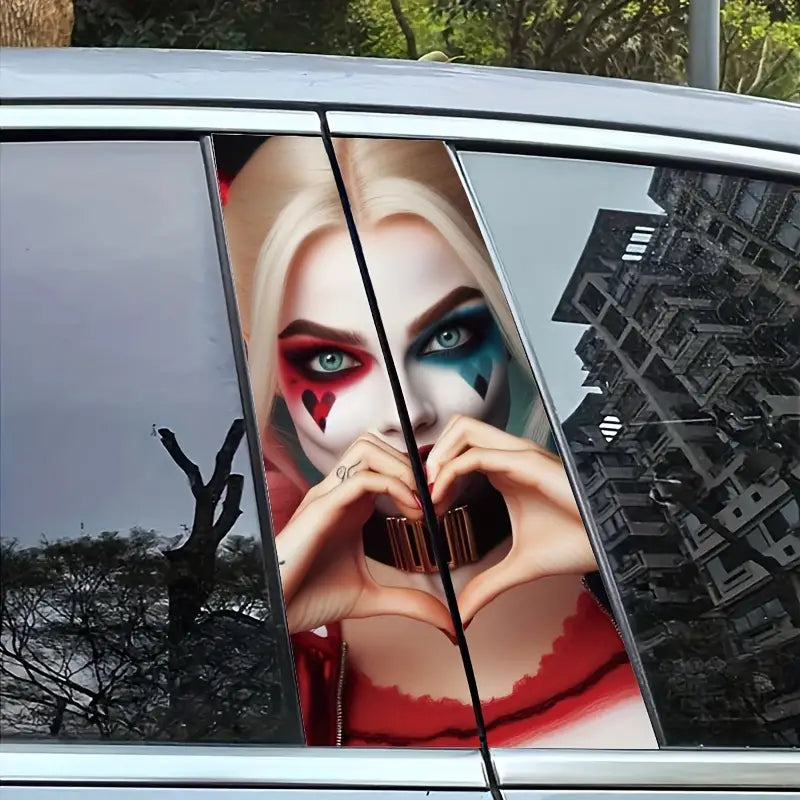 2pcs Fun & Stylish Clown Car Decals - Vinyl B-Pillar Sticker f5ebc3b3-da74-4c3a-8917-0d2efd5ec7da_1