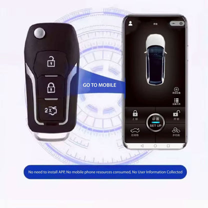 Mobile phone control car close to open and close NFC smart car key LCD for-Bentley-Continental-flight-navigation-remote-start-all-in-one-central-control-large-screen-navigation-05_jpg