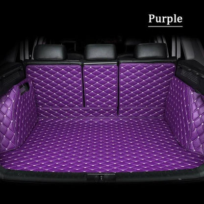 Full Set Trunk Mat Leather Trunk Mats Car Trunk Mat Purple full-set-trunk-mat-leather-trunk-mats-car-trunk-mat-auto-parts-8