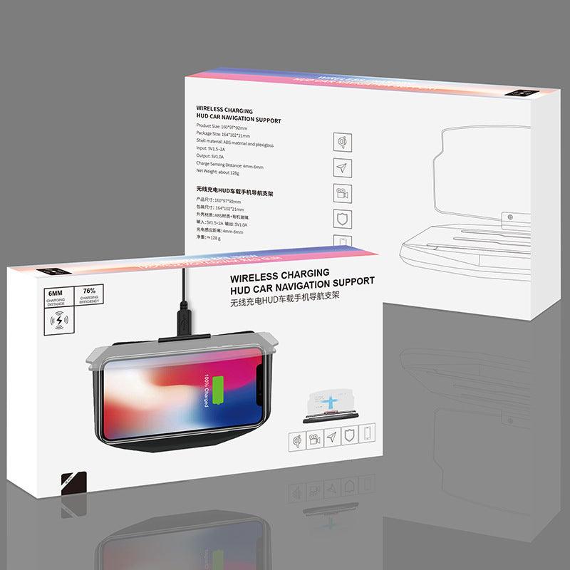 HUD Car Display + Phone Charger Car Navigator Wireless Charging hud-car-display-phone-charger-car-navigator-wireless-charging-auto-parts-11
