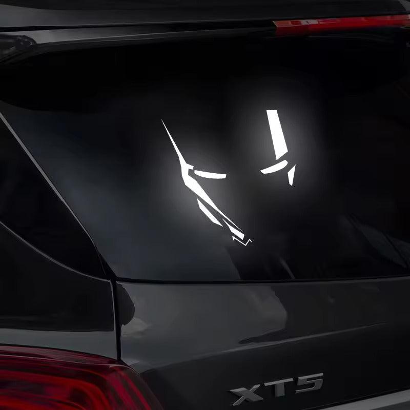 Iron Man 3D Windshield Car Body Stickers - Auto Parts England Auto Parts www.cars4part.com United Kingdom SD04040918174642-1 12.00