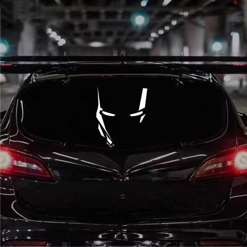 Iron Man 3D Windshield Car Body Stickers - Auto Parts England Auto Parts www.cars4part.com United Kingdom SD04040918174642-1 12.00