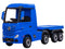 Blue Mercedes-Benz front + body