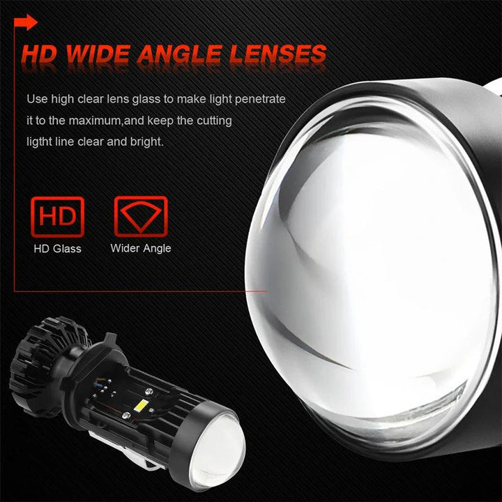 LHD & RHD H4 Bi-LED Mini Projector Lens 100W 20000LM Bulbs Headlight Hi/Lo 6000K - Auto Parts England Auto Parts www.cars4part.com United Kingdom SD03300355577874-1 80.00