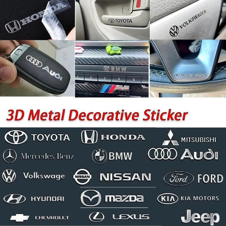 Logo 3D Metal Decorative Sticker Car Interior Sticker 100/pcs - Auto Parts England 𝐂𝐚𝐫𝟒𝐏𝐚𝐫𝐭𝐬 www.cars4part.com United Kingdom SD11052220542001-1 30.00