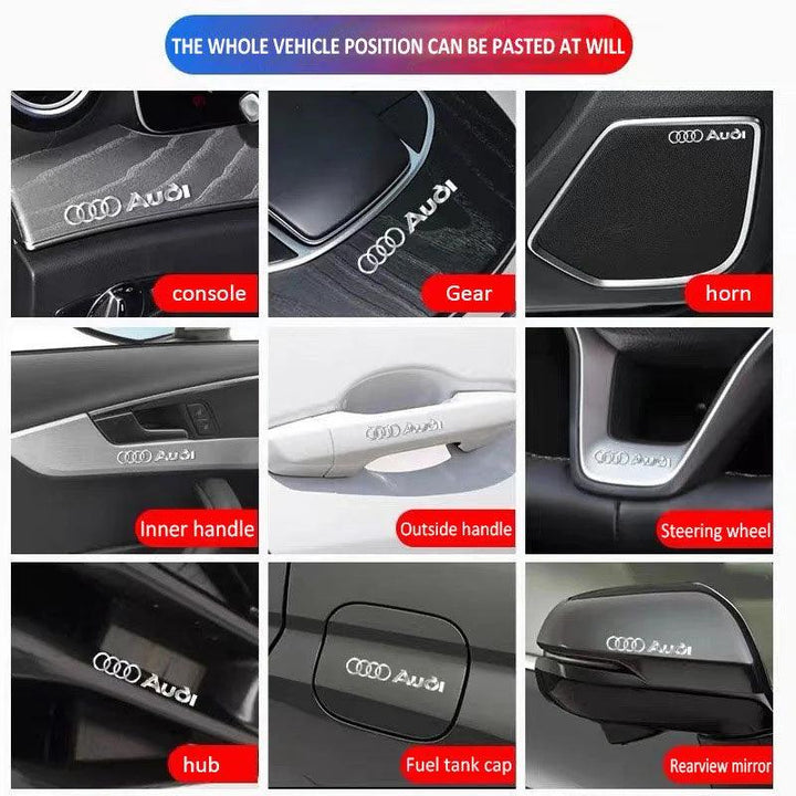 Logo 3D Metal Decorative Sticker Car Interior Sticker 100/pcs - Auto Parts England 𝐂𝐚𝐫𝟒𝐏𝐚𝐫𝐭𝐬 www.cars4part.com United Kingdom SD11052220542001-1 30.00