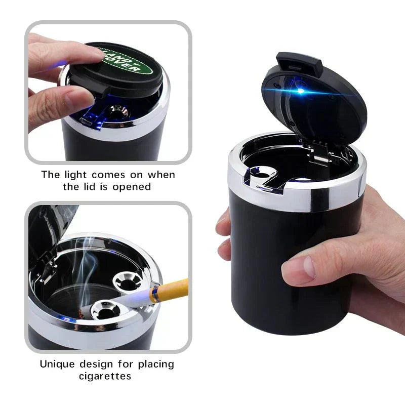 Logo Cigarettes Ashtray Cup With Light