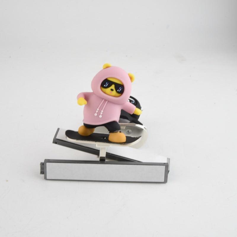 Moving Bear Dashboard Decoration Car Cartoon Pink moving-bear-dashboard-decoration-car-cartoon-auto-parts-12