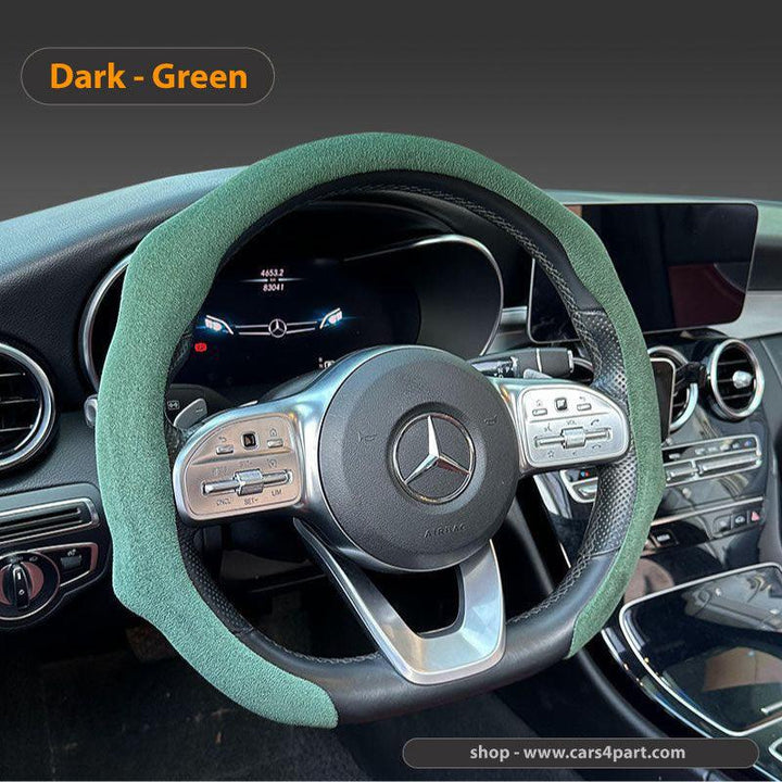 New High Quality Car Suede Steering Wheel Cover Universal - Auto Parts England Auto Parts www.cars4part.com United Kingdom SD05130307167008-2 34.00