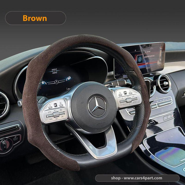 New High Quality Car Suede Steering Wheel Cover Universal - Auto Parts England Auto Parts www.cars4part.com United Kingdom SD05130307167008-5 34.00