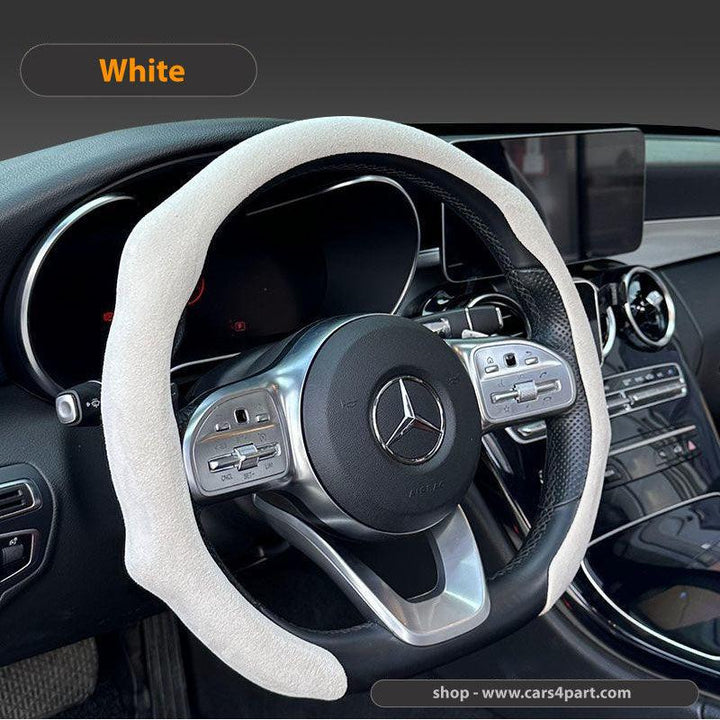 New High Quality Car Suede Steering Wheel Cover Universal - Auto Parts England Auto Parts www.cars4part.com United Kingdom SD05130307167008-11 34.00