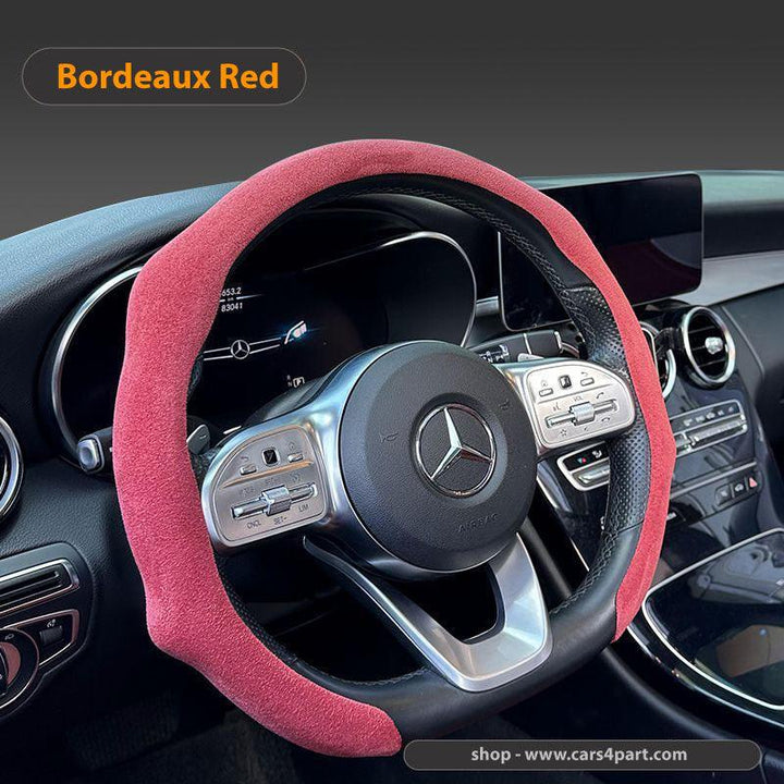 New High Quality Car Suede Steering Wheel Cover Universal - Auto Parts England Auto Parts www.cars4part.com United Kingdom SD05130307167008-4 34.00