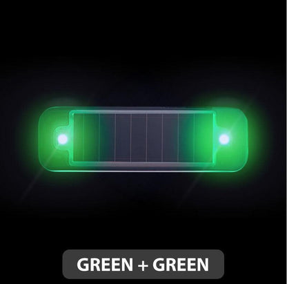 Night Riding Car Flash Warning Solar Light Universal Green night-riding-car-flash-warning-solar-light-universal-auto-parts-9