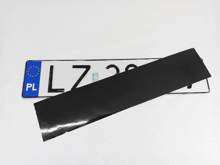 Number Concealer Sticker For license plates