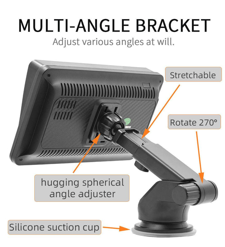 Portable 7inches Car Screen - Auto Parts England 𝐂𝐚𝐫𝟒𝐏𝐚𝐫𝐭𝐬 www.cars4part.com United Kingdom SD01172333484286-1 75.00