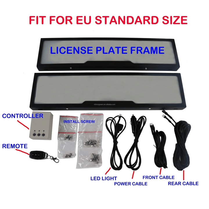 Shield Plate 2 Sets. EU And US Size - Auto Parts England 𝐂𝐚𝐫𝟒𝐏𝐚𝐫𝐭𝐬 www.cars4part.com United Kingdom SD01150837161580-1 150.00