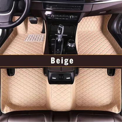 Single Layer Floor Mats Beige 4 Seater single-layer-floor-mats-auto-parts-9