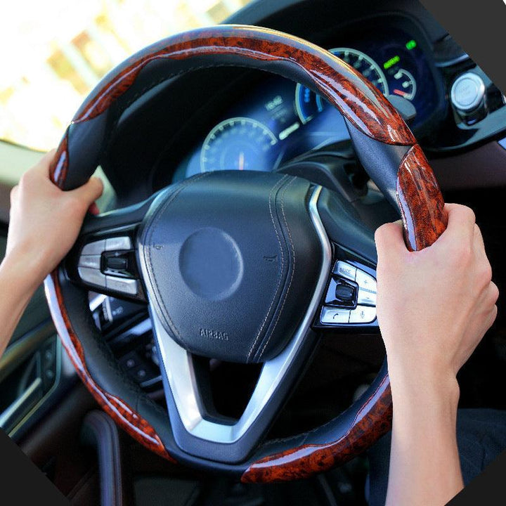 Steering Wheel Cover High-end Luxury Peach Wood Grain Steering Wheel Cover - Auto Parts England Auto Parts www.cars4part.com United Kingdom SD03222346109716-3 15.58