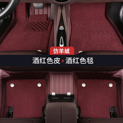 Surrounded Mats Red +Burgundy surrounded-mats-auto-parts-8