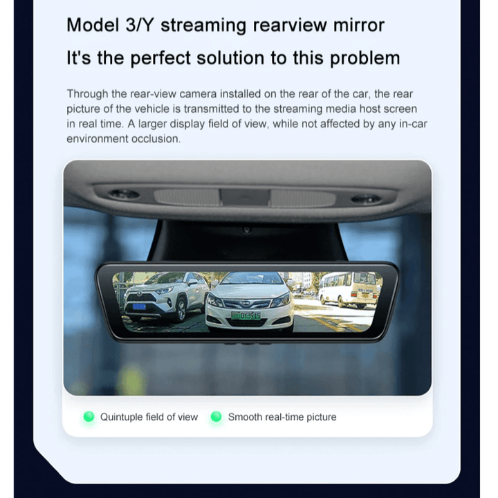 Tesla Model Y Streaming Rearview Mirror - Auto Parts England Auto Parts www.cars4part.com United Kingdom 250.00