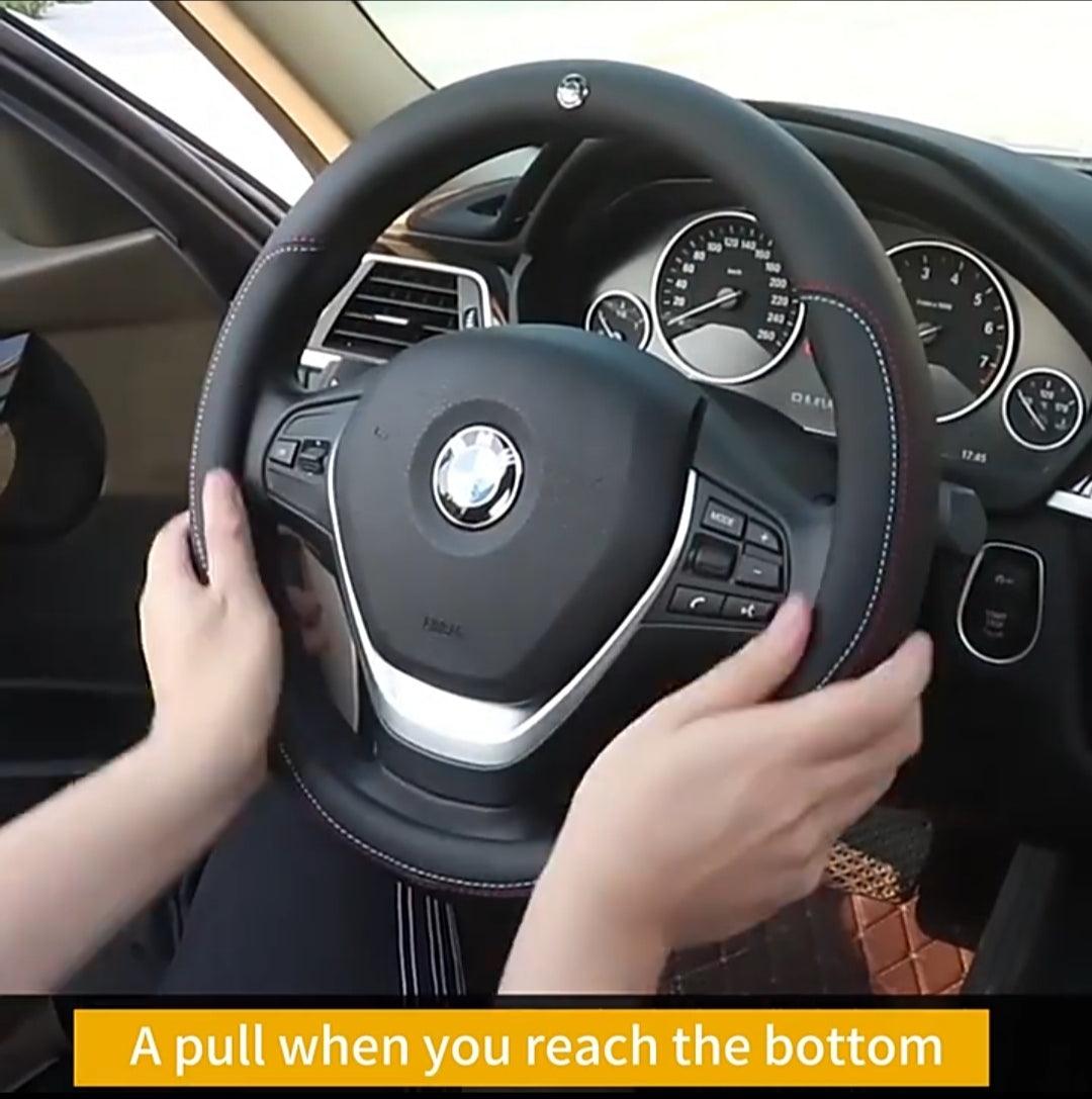 Universal Microfiber Leather Covers Breathable Anti-Slip Odorless Steering Wheel cover universal-microfiber-leather-covers-breathable-anti-slip-odorless-steering-wheel-cover-auto-parts-12