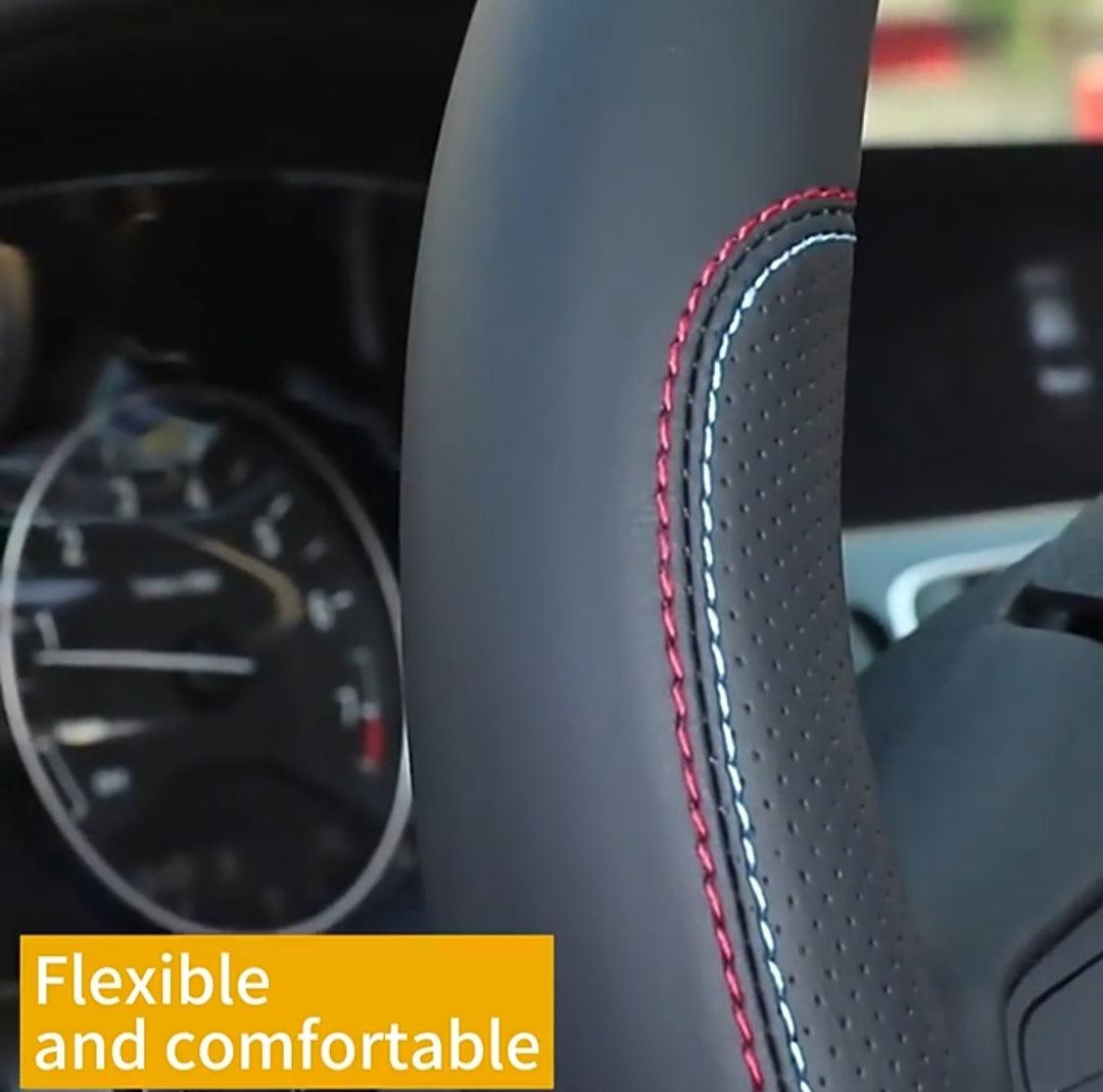 Universal Microfiber Leather Covers Breathable Anti-Slip Odorless Steering Wheel cover universal-microfiber-leather-covers-breathable-anti-slip-odorless-steering-wheel-cover-auto-parts-13