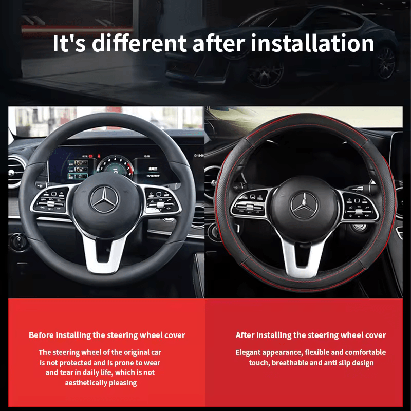 Universal Microfiber Leather Covers Breathable Anti-Slip Odorless Steering Wheel cover universal-microfiber-leather-covers-breathable-anti-slip-odorless-steering-wheel-cover-auto-parts-2