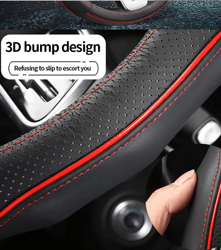 Universal Microfiber Leather Covers Breathable Anti-Slip Odorless Steering Wheel cover universal-microfiber-leather-covers-breathable-anti-slip-odorless-steering-wheel-cover-auto-parts-4