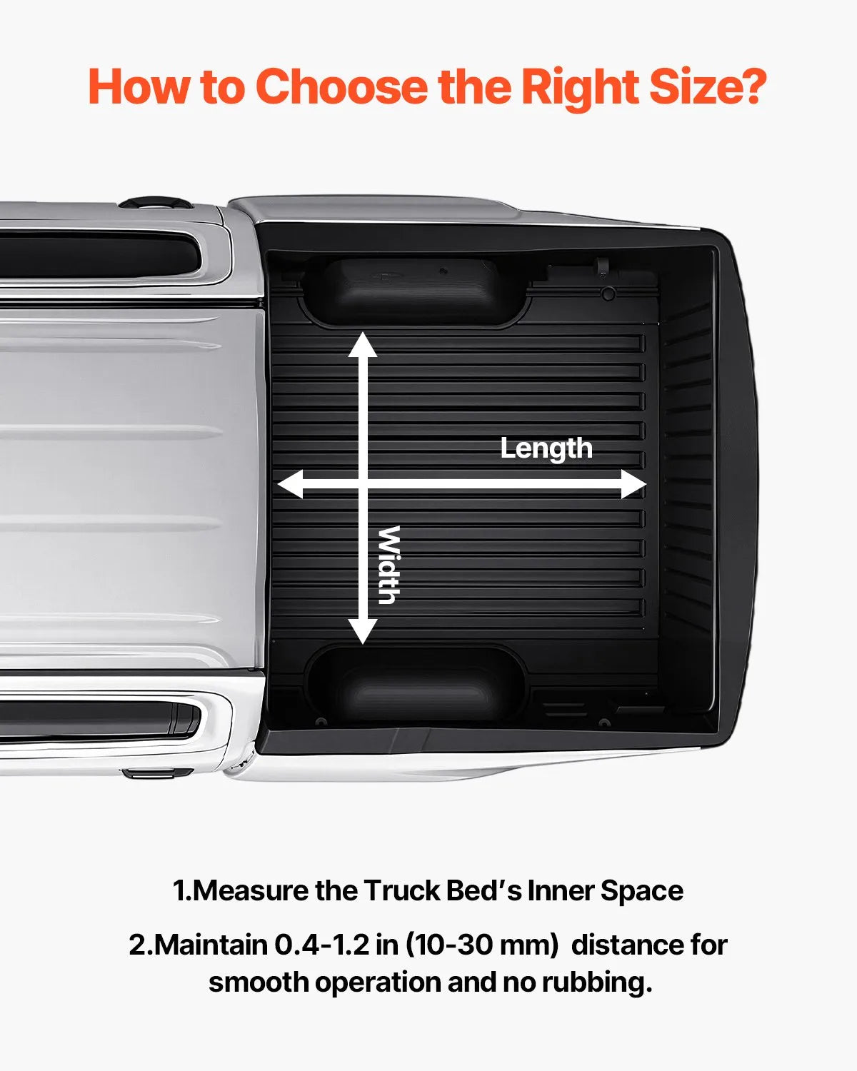 Sliding Truck Bed Organizer, 58 x 41 Inch Heavy-Duty Truck Bed Storage Drawer with 1000 lbs Capacity, 6 Movable Rings for Cargo Securing, 2-Position Slide-Out Tray for Pickup Trucks