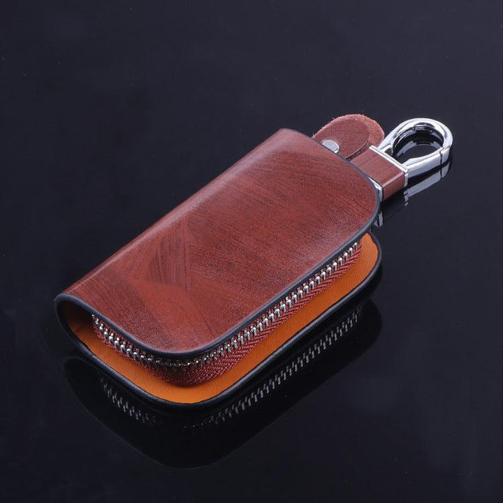 Wood Grain Leather Car Key Case - Auto Parts England Auto Parts www.cars4part.com United Kingdom SD04120344211190-26 15.00